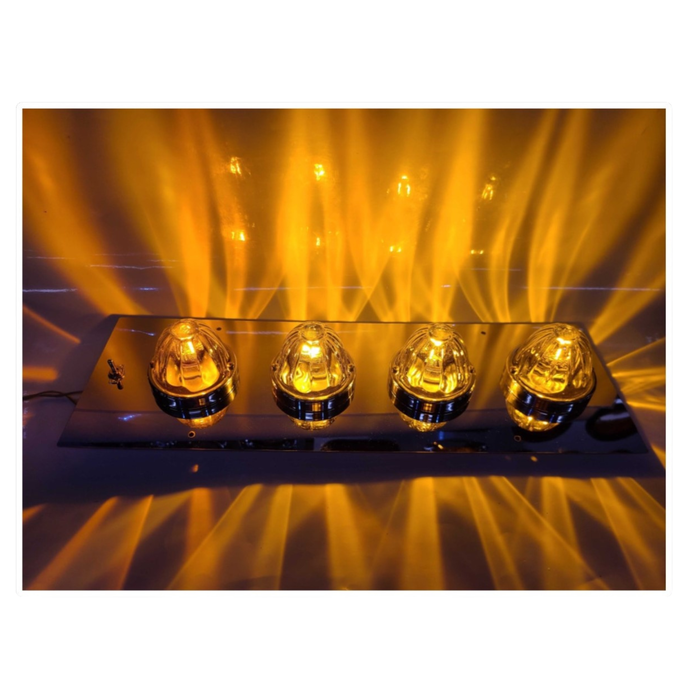 Kenworth T660 W900 Sleeper Light Plate with Four Watermelon Cutouts | JML Kustoms