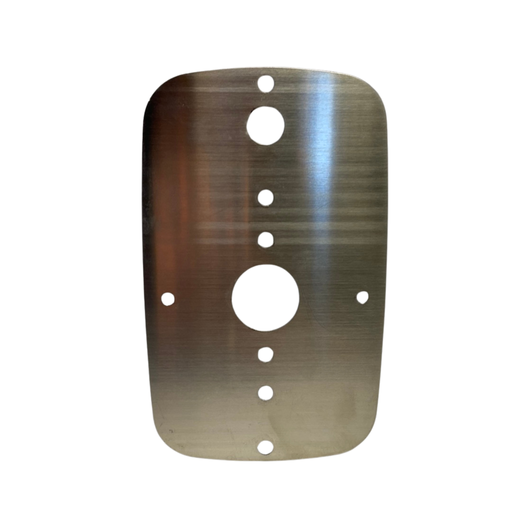 Peterbilt 386 388 389 Sleeper Map Light Plate with Watermelon Cutout | JML Kustoms