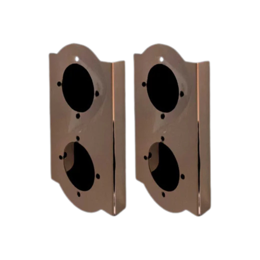 Front Peterbilt 579 Radius Style Mirror Brackets with 2 Watermelon Cutouts | JML Kustoms