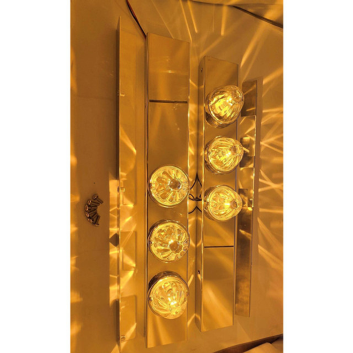 Peterbilt 589 Strap Mount Square Front Air Cleaner Bracket with 3 Watermelon Cutouts | JML Kustoms