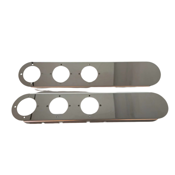 Peterbilt Front Breather Bracket with 3 Watermelon Cutouts | JML Kustoms