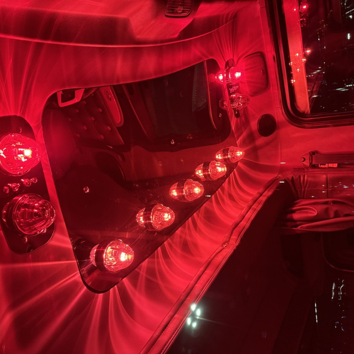 Peterbilt Headliner Insert with 5 Watermelon Cutouts | JML Kustoms