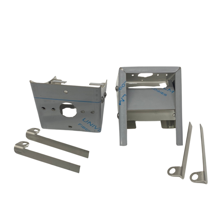 Peterbilt OEM Fuel Tank Brackets with One Watermelon Cutout | JML Kustoms