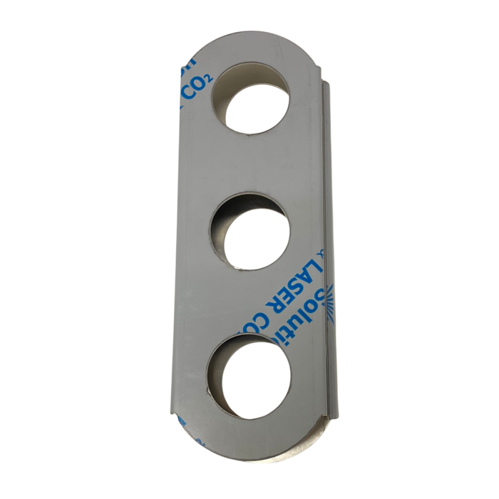 Rear Peterbilt 15 Inch Air Cleaner Brackets with Three Two Inch Holes | JML Kustoms