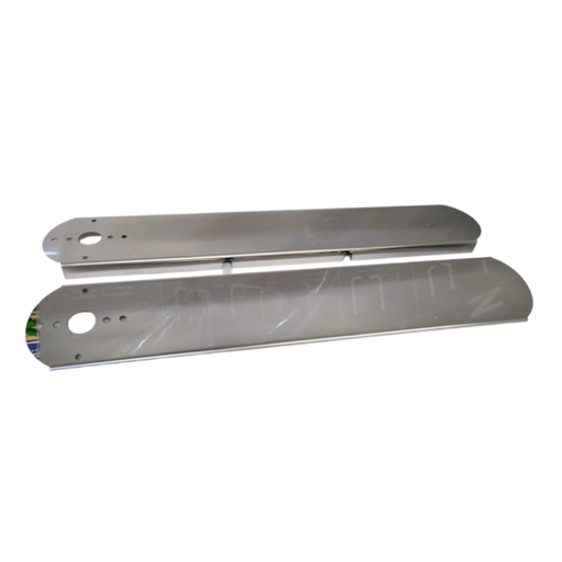 Rear Peterbilt 15 Inch Air Cleaner Brackets with Watermelon Cutout | JML Kustoms