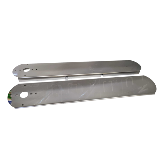 Rear Peterbilt 15 Inch Air Cleaner Brackets with Watermelon Cutout | JML Kustoms