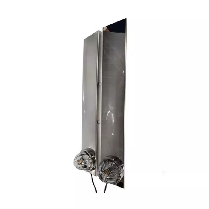 Rear Square Peterbilt 15 Inch Air Cleaner Bracket with Watermelon Cut-Out | JML Kustoms