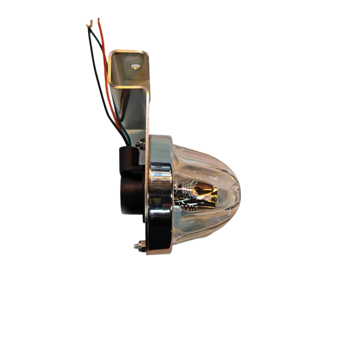 Straight Outside Facing Frame Light Bracket with Watermelon Hole | JML Kustoms