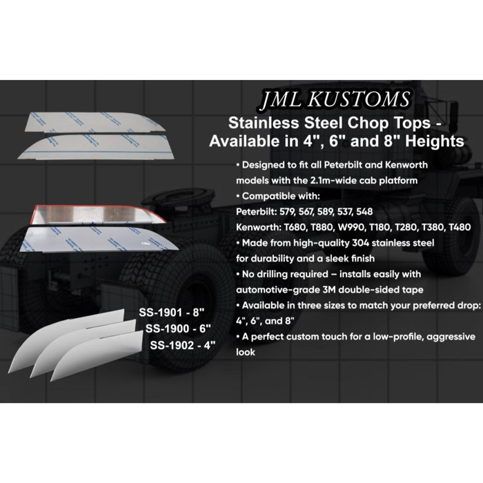 Universal Window Chops | JML Kustoms