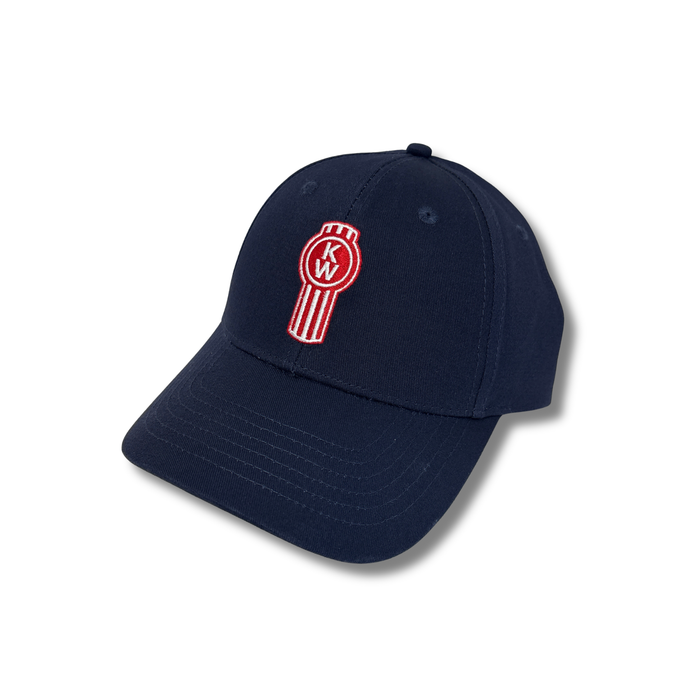 Kenworth Snap Back Hat Navy Twill Red Logo