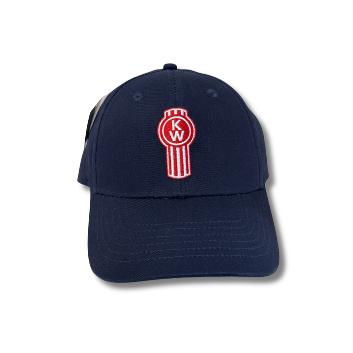 Kenworth Snap Back Hat Navy Twill Red Logo