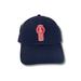 Kenworth Snap Back Hat Navy Twill Red Logo