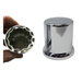 1.5 Inch Chrome Top Hat Push On Lug Nut Cover | Lifetime Nut Covers