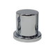 3/4 Inch 18 mm Chrome Frame Bolt Cover Push On Top Hat Style | LifeTime Nut Covers