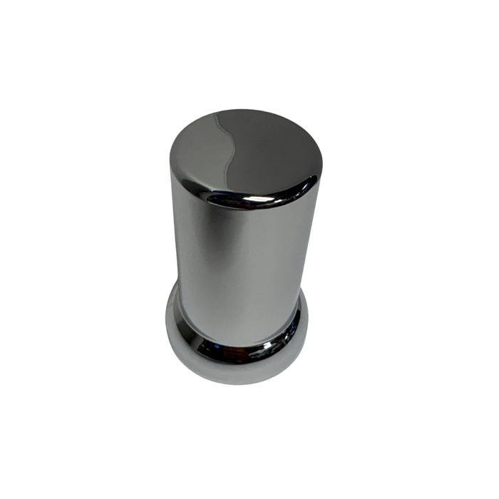 33 mm Top Hat Push On Lug Nut Cover Chrome Finish | Life Time Nut Covers