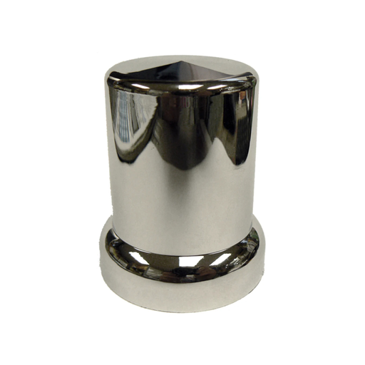 33 mm Top Hat Push On Lug Nut Cover Chrome Finish | Life Time Nut Covers