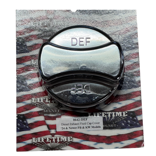DEF Cap Cover Fits 2017 to 2023 Peterbilt and Kenworth | Life Time Nut Covers