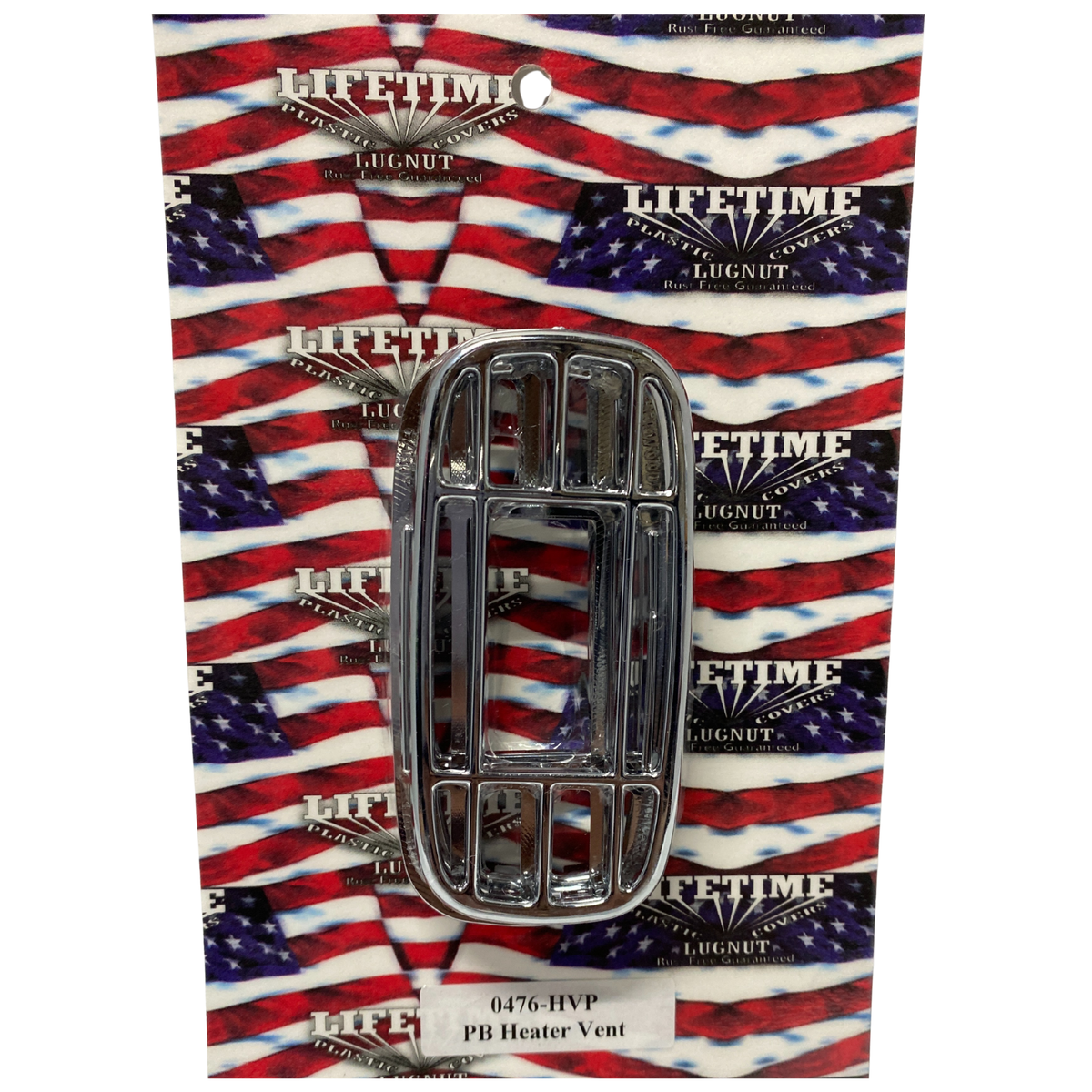 Peterbilt Heater Vent Cover Set Chrome Finish for 2006 and Newer Trucks | Lifetime Nut Covers