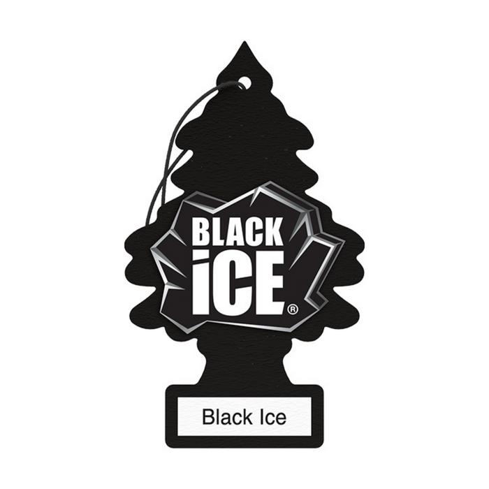Hanging Air Freshener | Black Ice | Little Trees