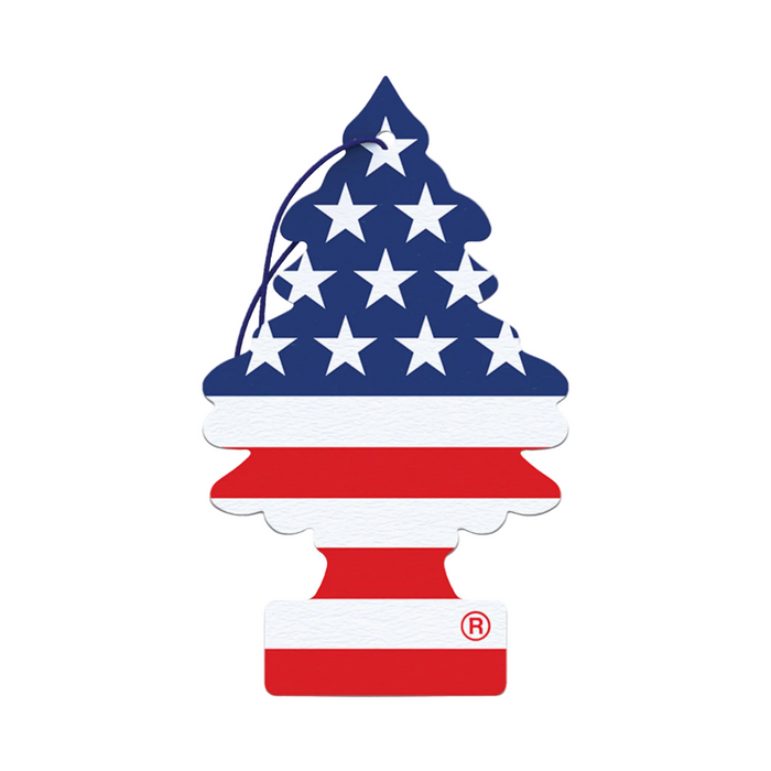 Hanging Air Freshener | US Flag Vanillaroma | Little Trees