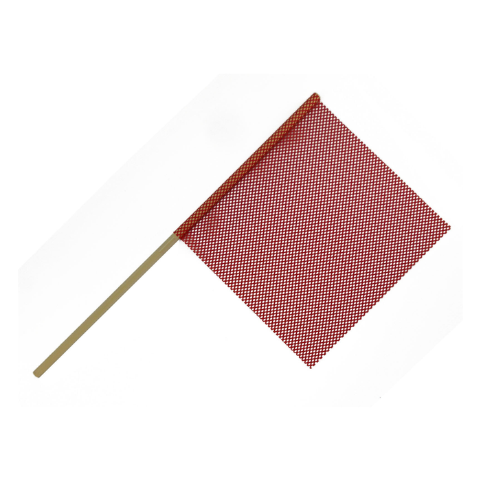 18 Inch Dowel Warning Flag Matte Red | National Truck Parts