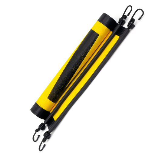 18 x 84 Inch EZ Hook Oversized Load Sign | Vinyl Mesh with Built In Bungee | National Truck Parts