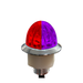 3/4 Inch Dual Color LED Watermelon Light 3-Wire | Red and Purple | National Truck Parts
