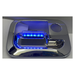 Chrome Plastic Exterior Door Handle Cover with LED Lights | Blue | Passenger Side | National Truck Parts
