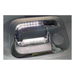 Chrome Plastic Exterior Door Handle Cover with LED Lights | Clear | Passenger Side | National Truck Parts