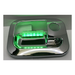 Chrome Plastic Exterior Door Handle Cover with LED Lights | Green | Passenger Side | National Truck Parts