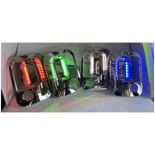 Chrome Door Handle Cover With LED Lights | National Truck Parts