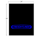 Freightliner Mud Flap 24 x 30 Matte Blue | National Truck Parts