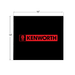 Kenworth Mud Flap 16 x 14 Matte Red | National Truck Parts
