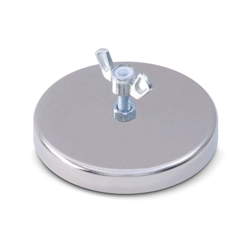 Magnetic Flag Holder 100 lb Pull Strength with Locking Wing Nut | National Truck Parts