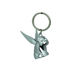 Metal Hood Ornament Keychain Chrome | Flying Pig | National Truck Parts