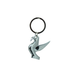 Metal Hood Ornament Keychain Chrome | Swan | National Truck Parts