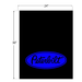 Peterbilt Mud Flap 24 x 30 Matte Blue | National Truck Parts