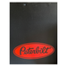 Peterbilt Mud Flap 24 x 30 Matte Red | National Truck Parts
