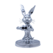 Shotgun Bunny Hood Ornament Chrome | National Truck Parts