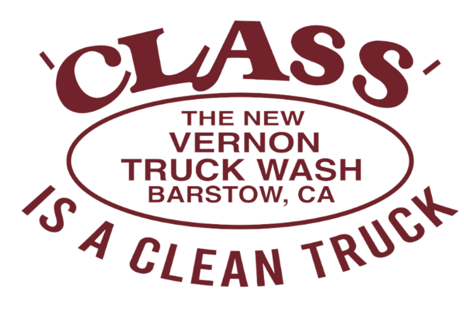 Class Logo Car and Truck Vinyl Decal Burgundy | The New Vernon Truck Wash