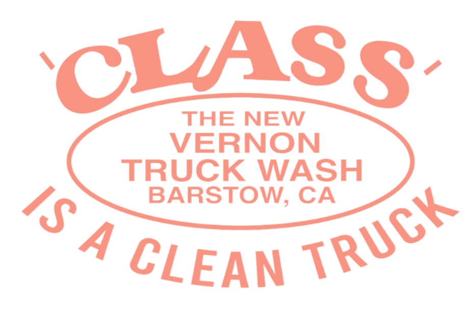 Class Logo Car and Truck Vinyl Decal Coral | The New Vernon Truck Wash