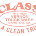 Class Logo Car and Truck Vinyl Decal Coral | The New Vernon Truck Wash
