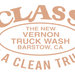 Class Logo Car and Truck Vinyl Decal Rose Metallic | The New Vernon Truck Wash