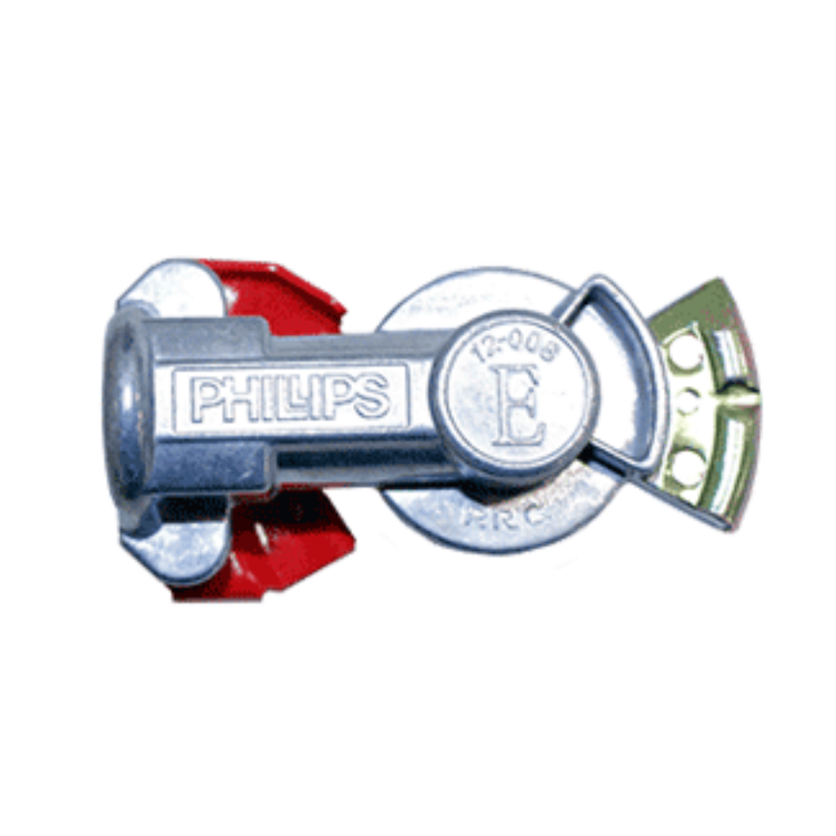 Phillips Emergency 1/2 Inch Straight Mount Gladhand Matte Red | The New Vernon Truck Wash