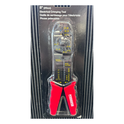 ProSource 8 Inch Multi Function Wire Crimper Stripper Cutter 10 to 22 AWG | The New Vernon Truck Wash