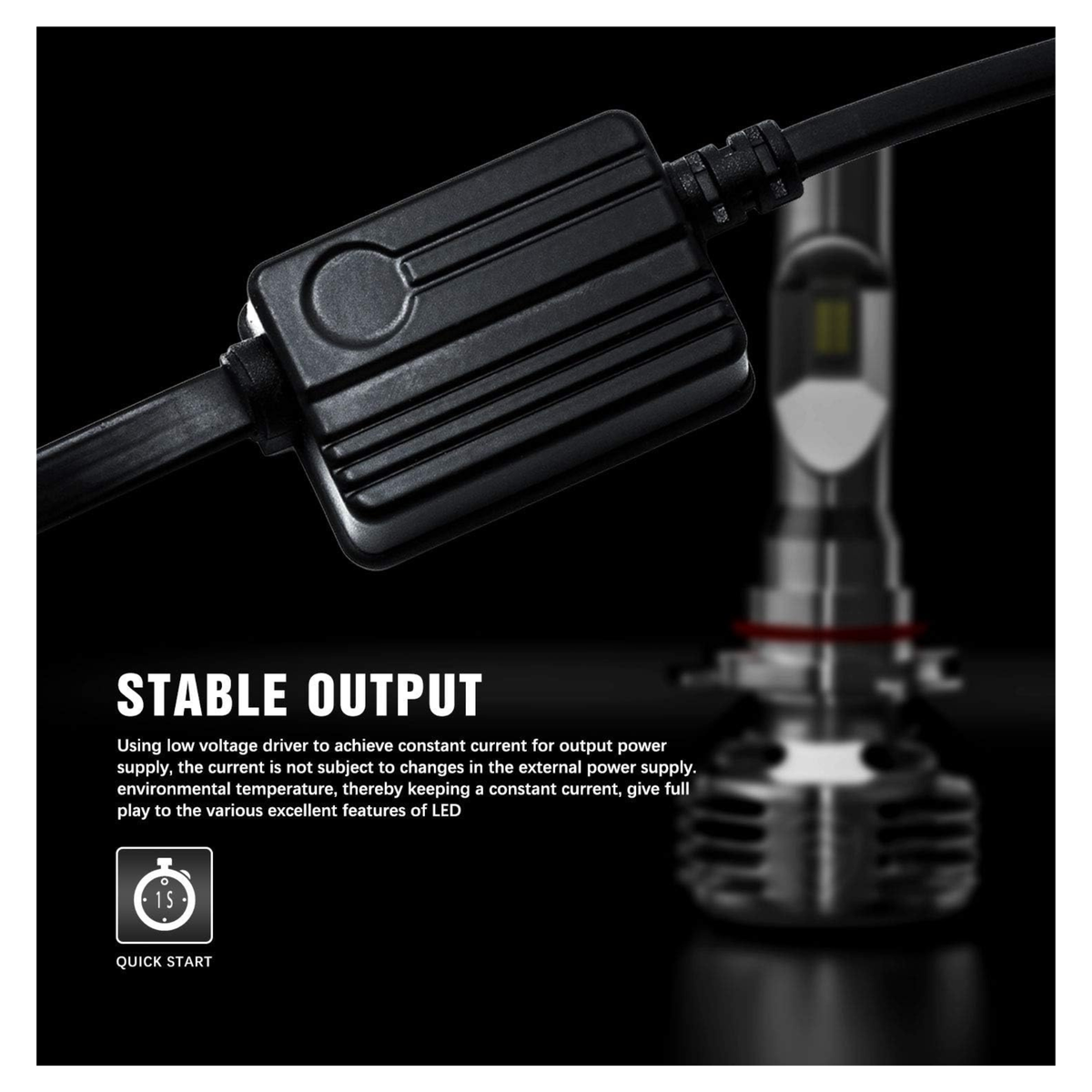 GPNE H4 LED Headlight 2ct | 2 Count | Omega Led