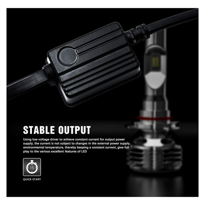 GPNE H4 LED Low Headlight 2ct | 2 Count | Omega Led