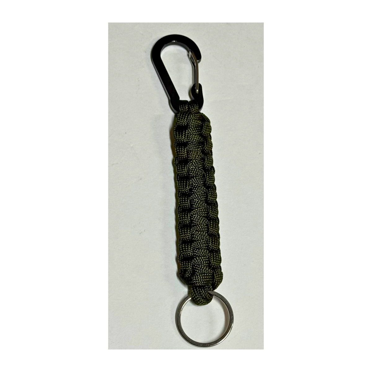 Paracord Keychain Dark Olive | Paracord Gear