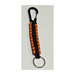 Paracord Keychain Neon Orange Black | Paracord Gear