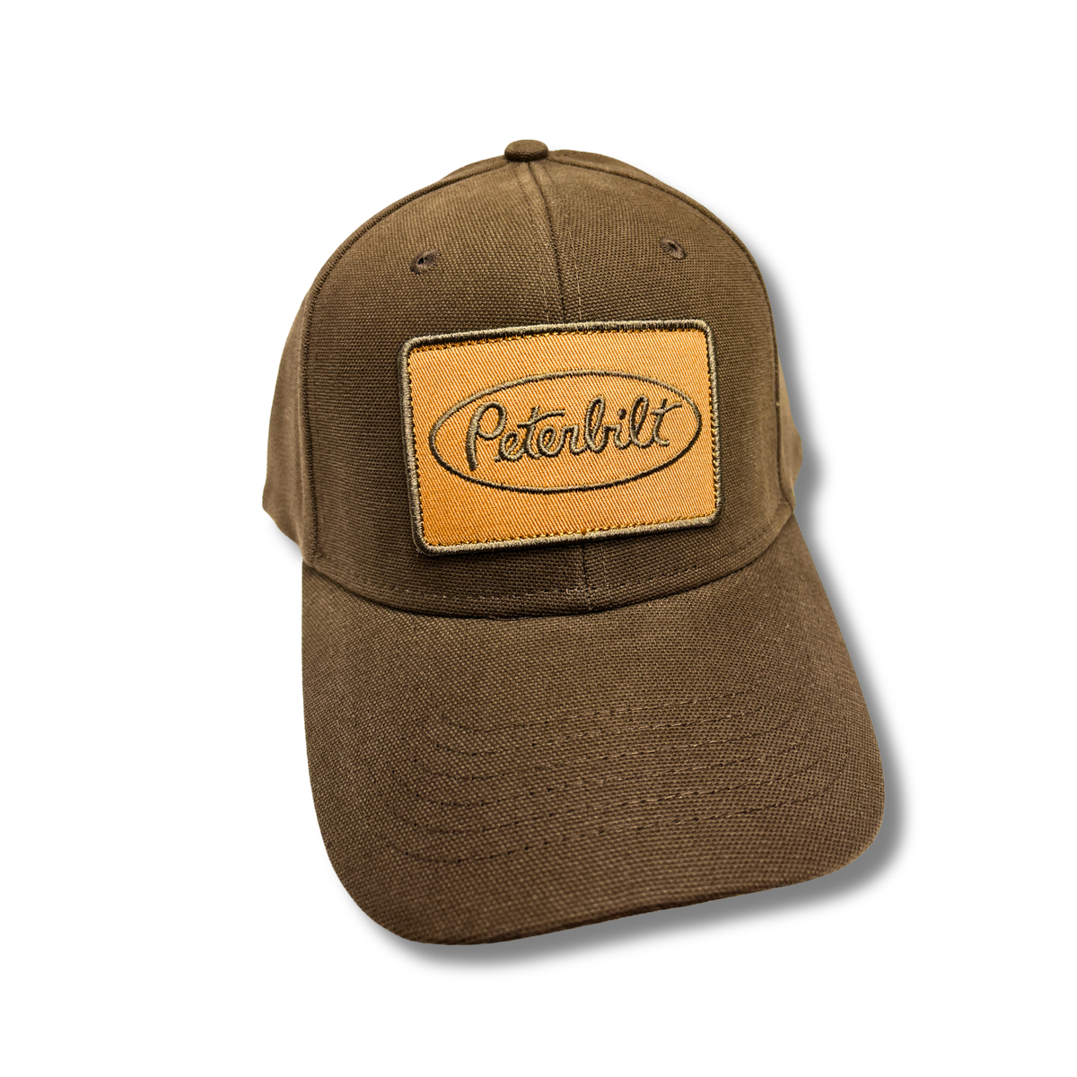 Peterbilt Snapback Hat Brown Rust Logo | Peterbilt